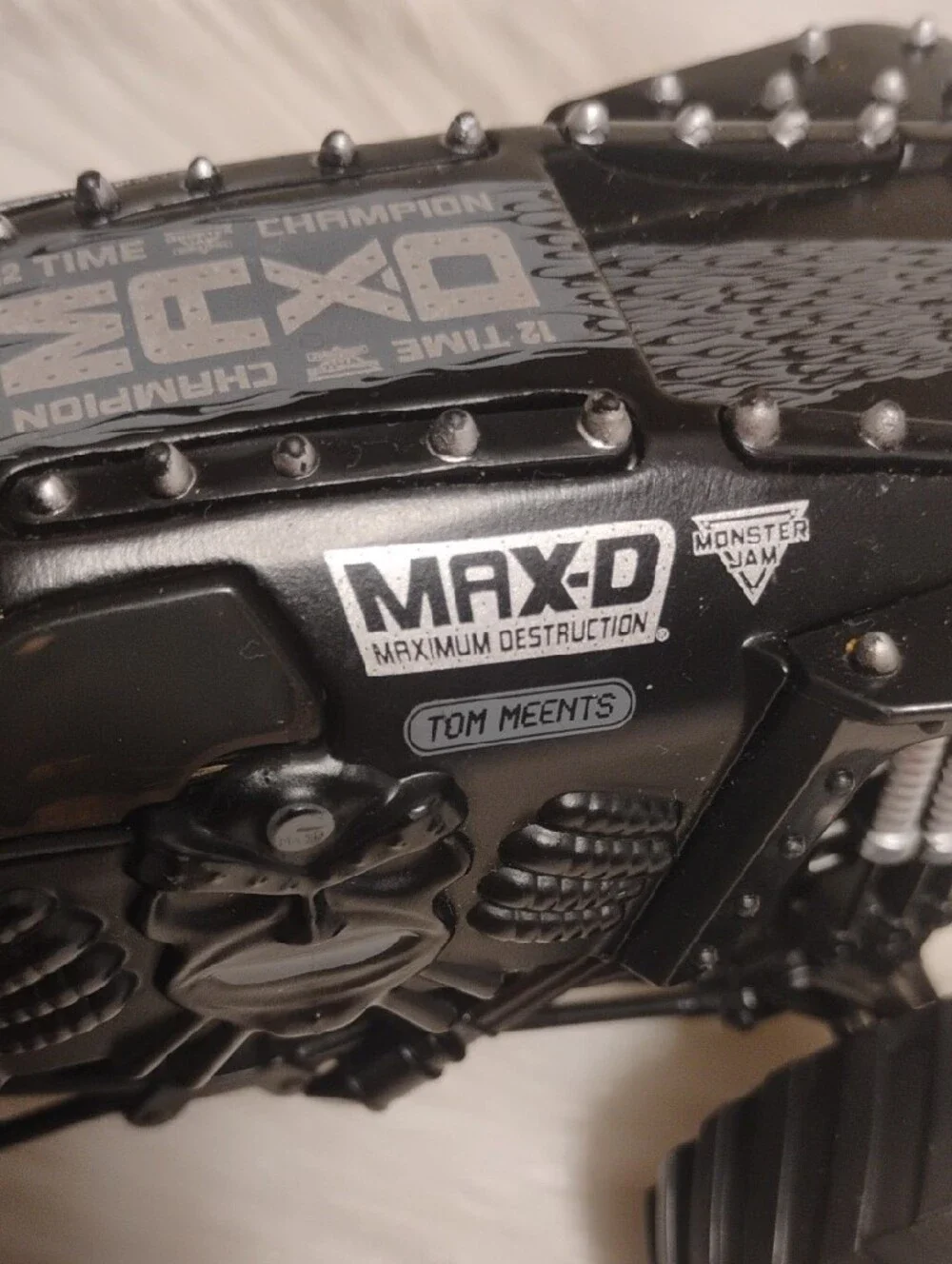 (C-75) MAX-D Black Monster Truck Toy Off-Road Adventure Vehicle
